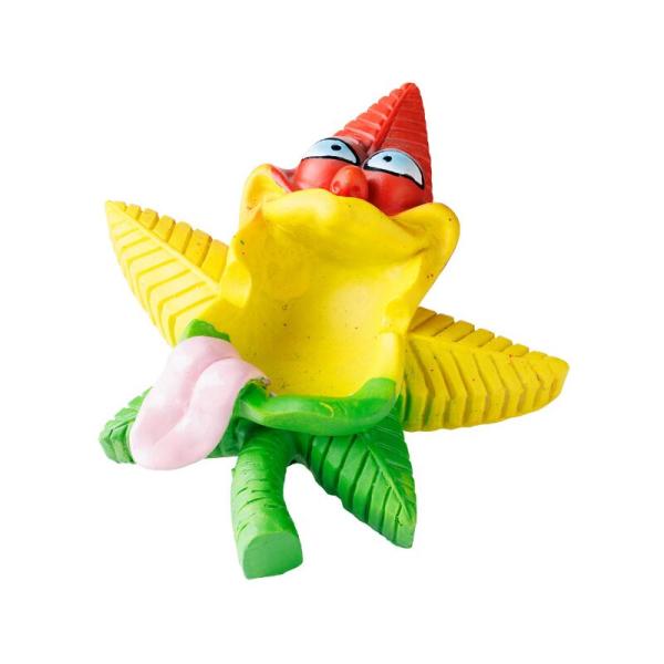 Aschenbecher "Hanfblatt bunt"